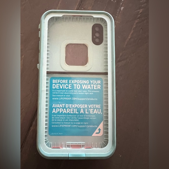 Life proof xs waterproof phone case teal - Picture 2 of 3